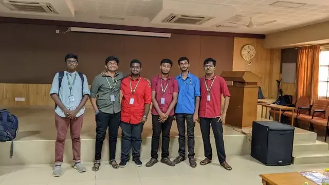 Photo of a few organizers of the event.